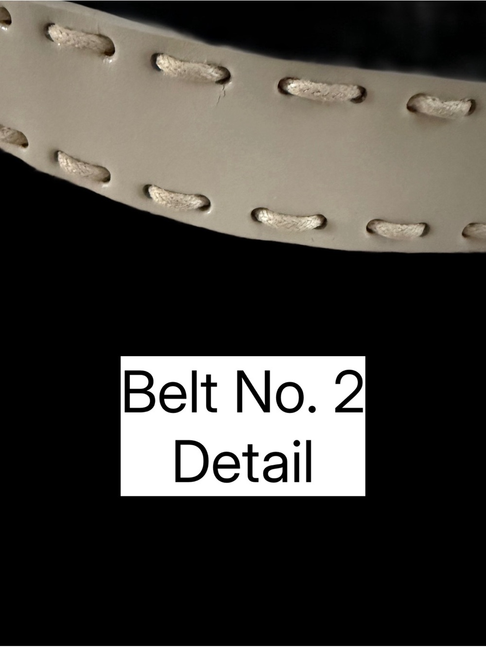 Lot of 2 Belts Genuine Leather Belts - Medium - Picture 11 of 14